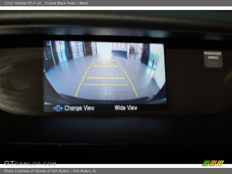 Crystal Black Pearl / Black 2012 Honda CR-V LX