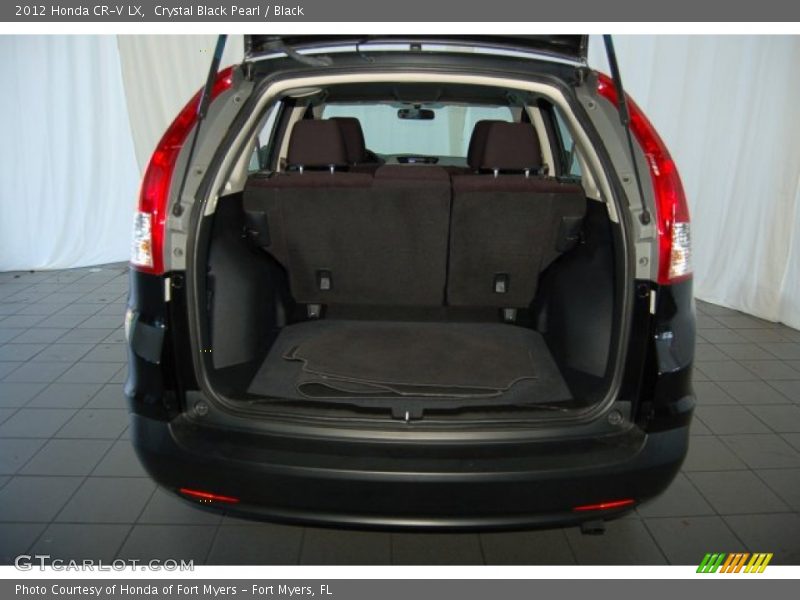 Crystal Black Pearl / Black 2012 Honda CR-V LX