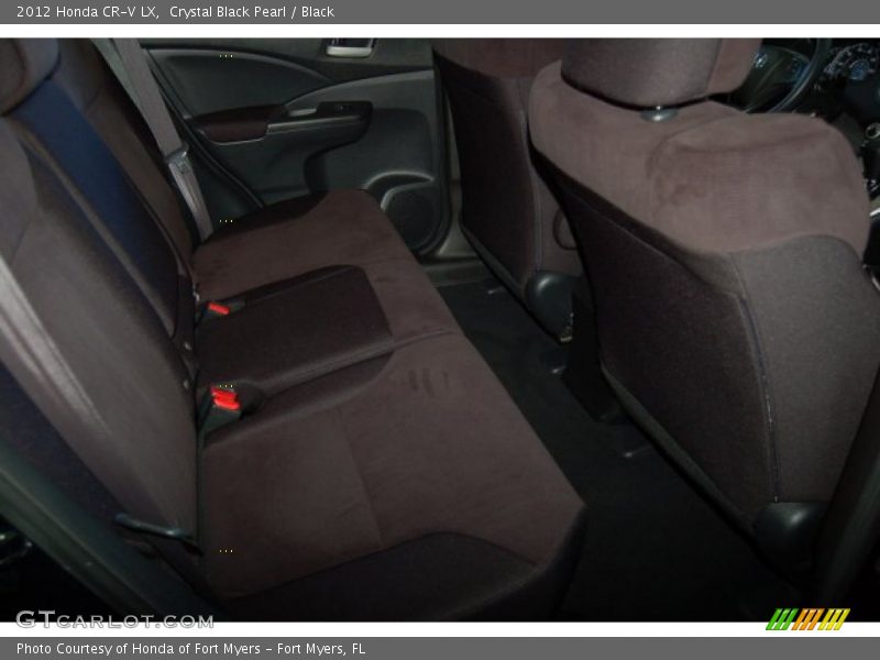 Crystal Black Pearl / Black 2012 Honda CR-V LX