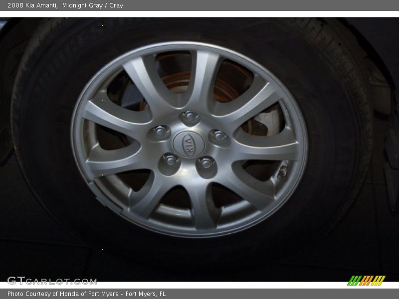 Midnight Gray / Gray 2008 Kia Amanti