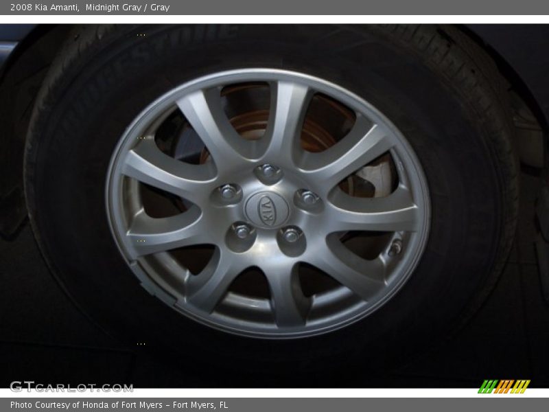 Midnight Gray / Gray 2008 Kia Amanti