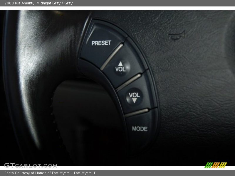 Midnight Gray / Gray 2008 Kia Amanti