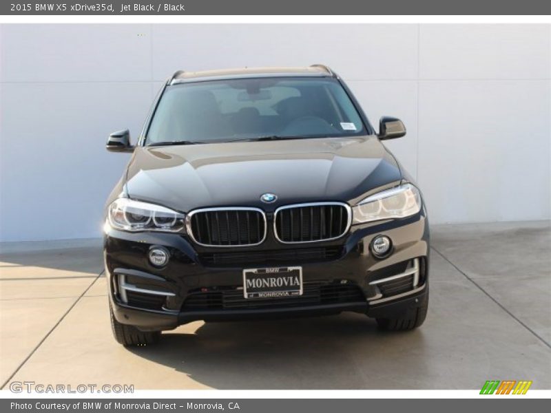 Jet Black / Black 2015 BMW X5 xDrive35d