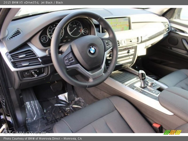 Jet Black / Black 2015 BMW X5 xDrive35d