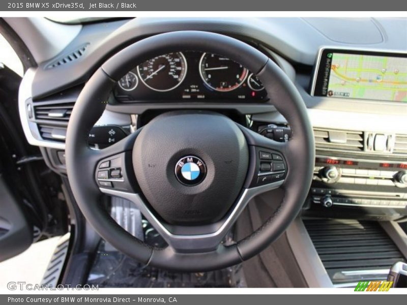 Jet Black / Black 2015 BMW X5 xDrive35d