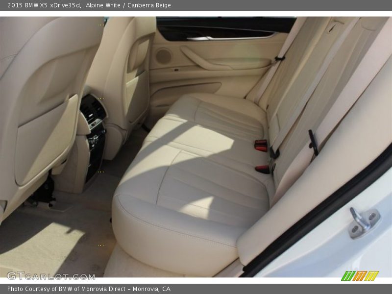 Alpine White / Canberra Beige 2015 BMW X5 xDrive35d