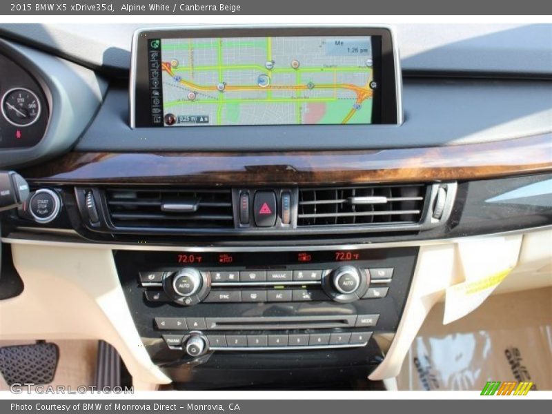 Alpine White / Canberra Beige 2015 BMW X5 xDrive35d