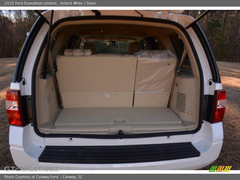 Oxford White / Dune 2015 Ford Expedition Limited