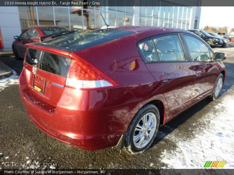 Tango Red Pearl / Gray 2010 Honda Insight Hybrid EX