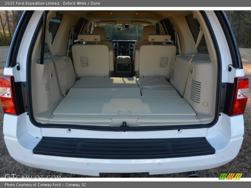 Oxford White / Dune 2015 Ford Expedition Limited
