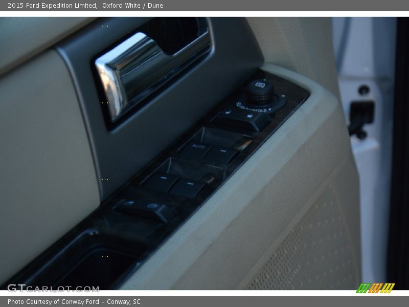 Oxford White / Dune 2015 Ford Expedition Limited