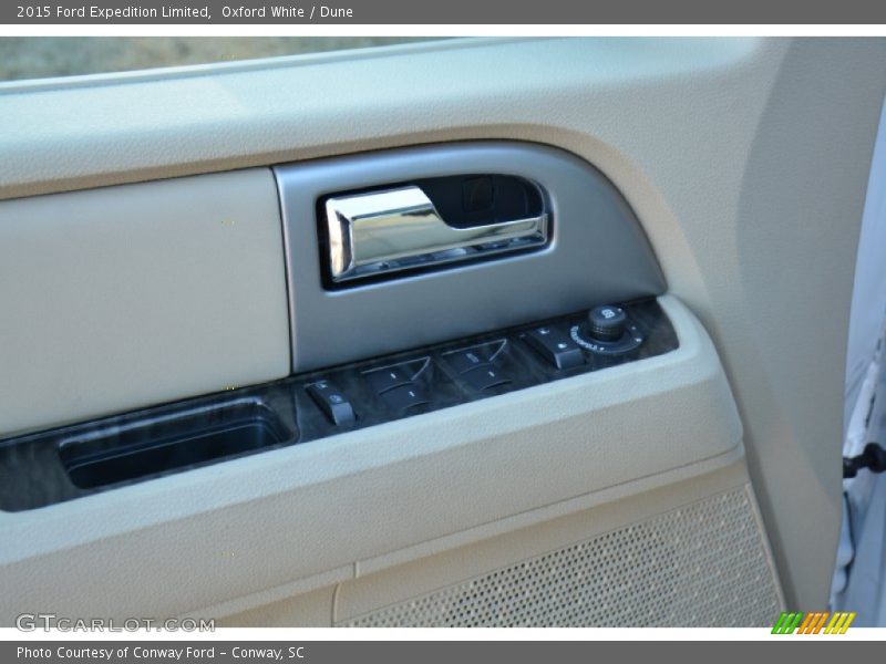 Oxford White / Dune 2015 Ford Expedition Limited
