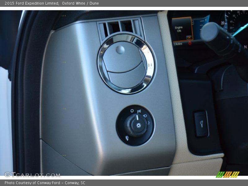 Oxford White / Dune 2015 Ford Expedition Limited