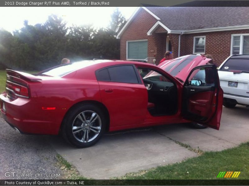 TorRed / Black/Red 2013 Dodge Charger R/T Plus AWD