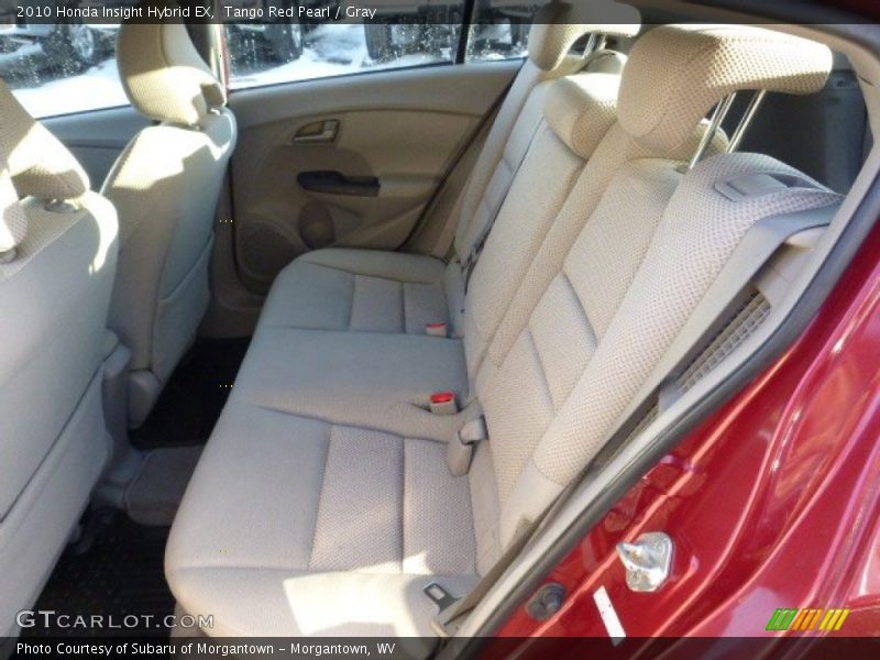 Tango Red Pearl / Gray 2010 Honda Insight Hybrid EX