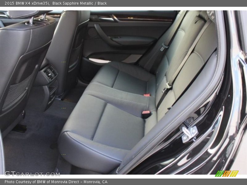 Black Sapphire Metallic / Black 2015 BMW X4 xDrive35i