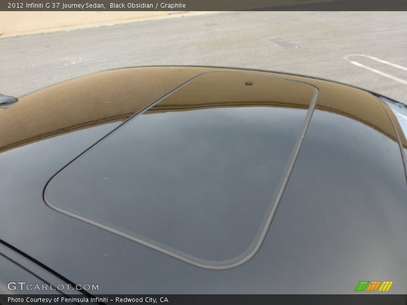 Black Obsidian / Graphite 2012 Infiniti G 37 Journey Sedan