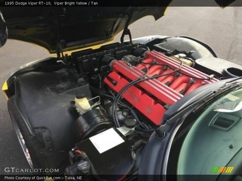  1995 Viper RT-10 Engine - 8.0 Liter OHV 20-Valve V10