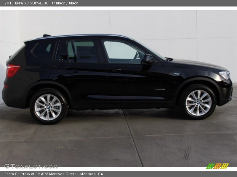 Jet Black / Black 2015 BMW X3 xDrive28i