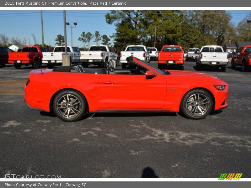  2015 Mustang GT Premium Convertible Race Red