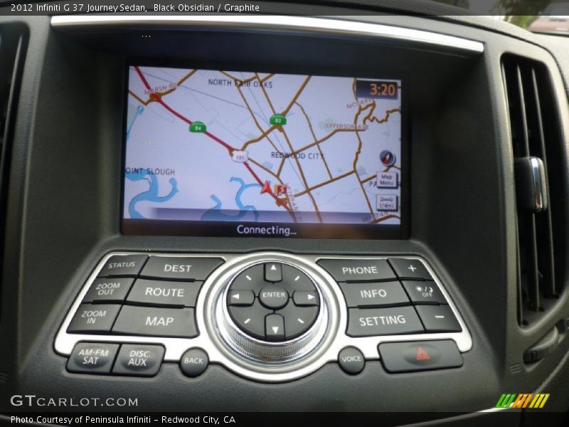 Black Obsidian / Graphite 2012 Infiniti G 37 Journey Sedan