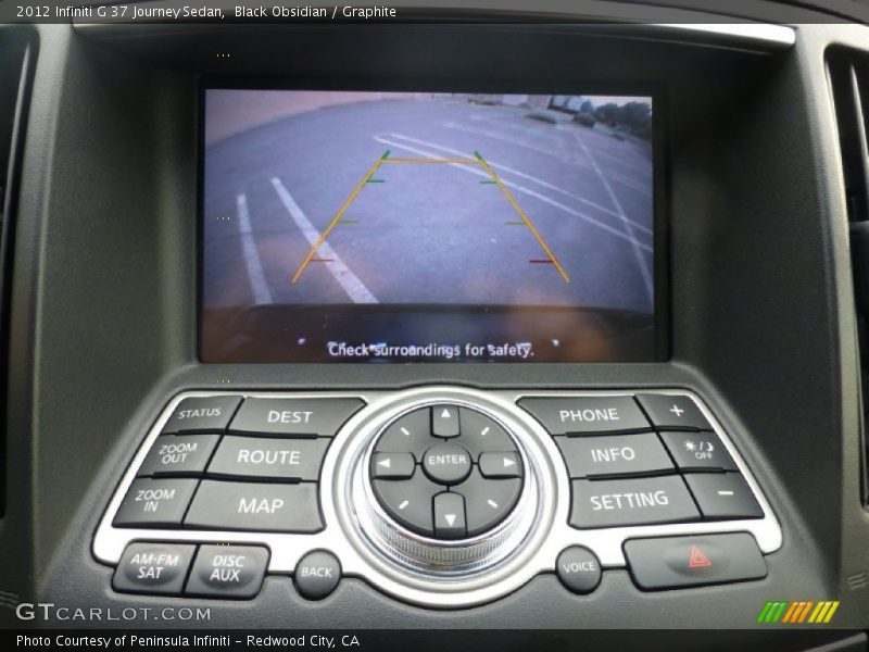 Black Obsidian / Graphite 2012 Infiniti G 37 Journey Sedan