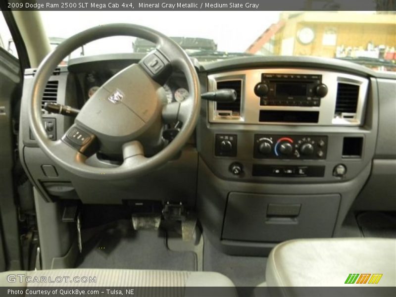 Mineral Gray Metallic / Medium Slate Gray 2009 Dodge Ram 2500 SLT Mega Cab 4x4