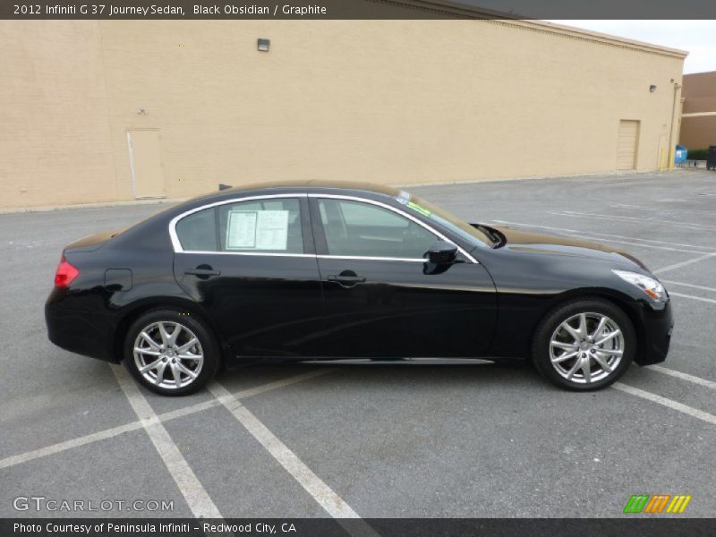 Black Obsidian / Graphite 2012 Infiniti G 37 Journey Sedan