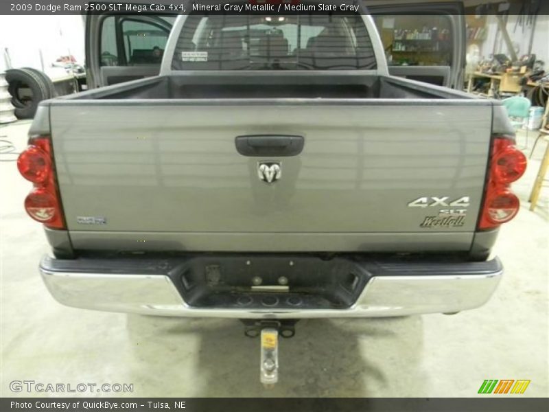 Mineral Gray Metallic / Medium Slate Gray 2009 Dodge Ram 2500 SLT Mega Cab 4x4