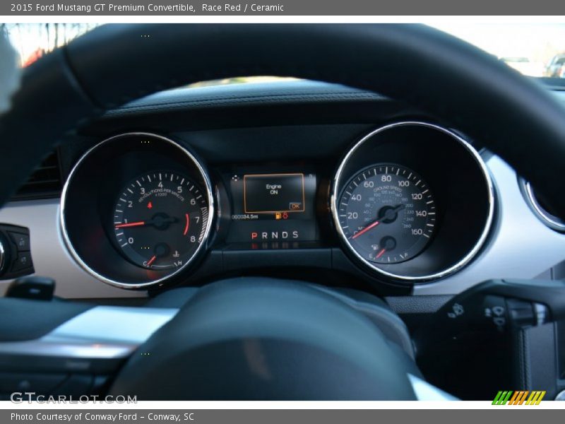  2015 Mustang GT Premium Convertible GT Premium Convertible Gauges