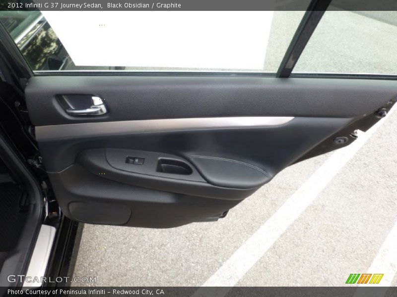 Black Obsidian / Graphite 2012 Infiniti G 37 Journey Sedan