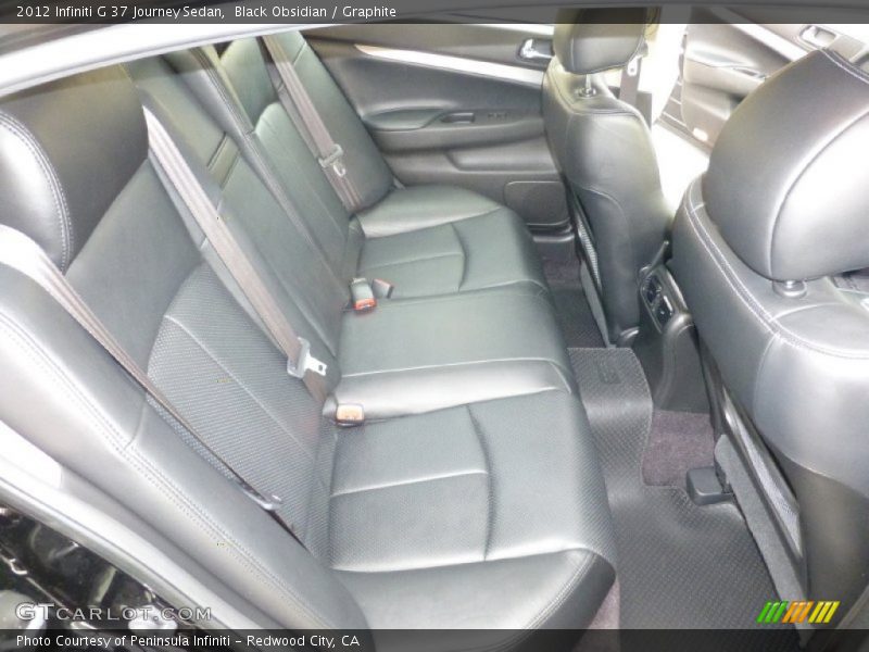 Black Obsidian / Graphite 2012 Infiniti G 37 Journey Sedan