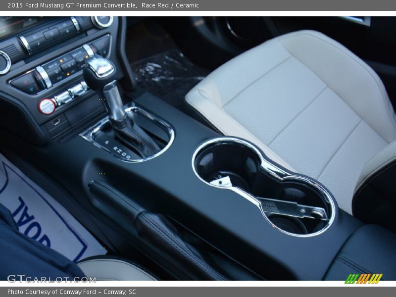  2015 Mustang GT Premium Convertible 6 Speed SelectShift Automatic Shifter