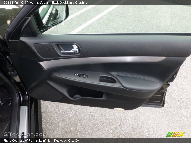 Black Obsidian / Graphite 2012 Infiniti G 37 Journey Sedan