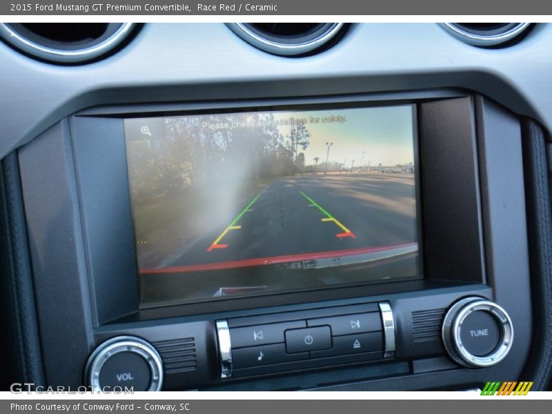 Race Red / Ceramic 2015 Ford Mustang GT Premium Convertible