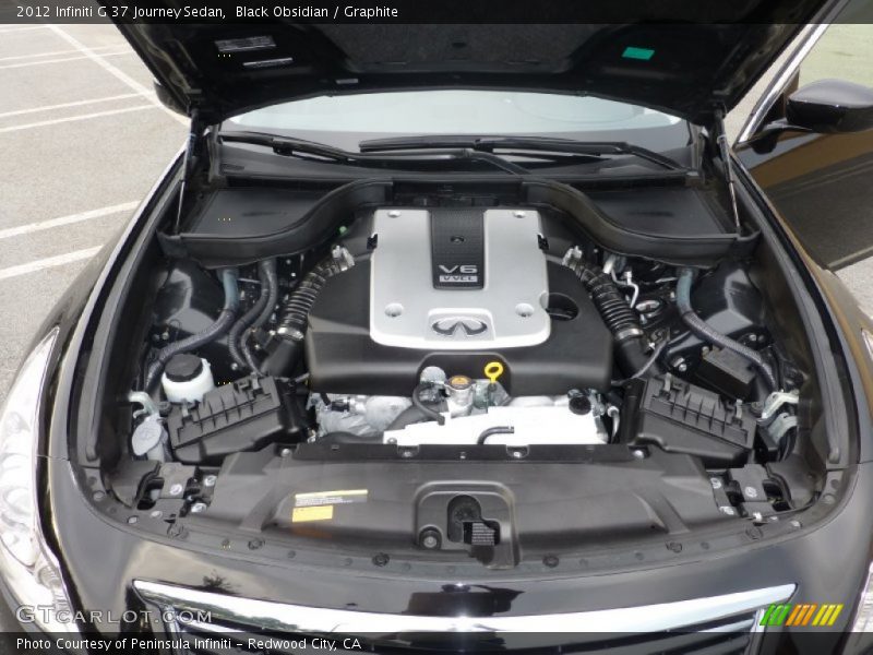 Black Obsidian / Graphite 2012 Infiniti G 37 Journey Sedan