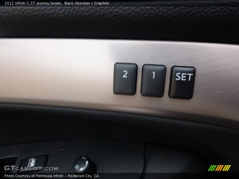 Black Obsidian / Graphite 2012 Infiniti G 37 Journey Sedan