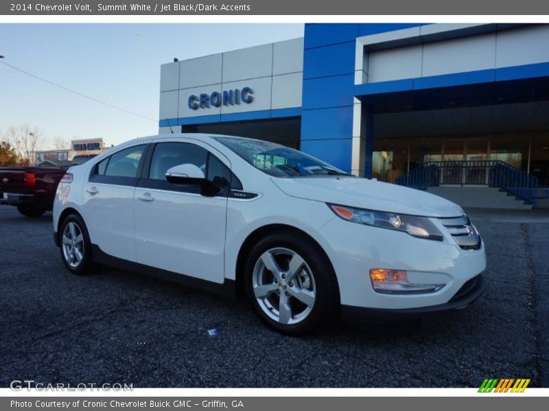 Summit White / Jet Black/Dark Accents 2014 Chevrolet Volt