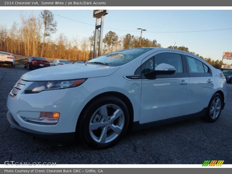Summit White / Jet Black/Dark Accents 2014 Chevrolet Volt