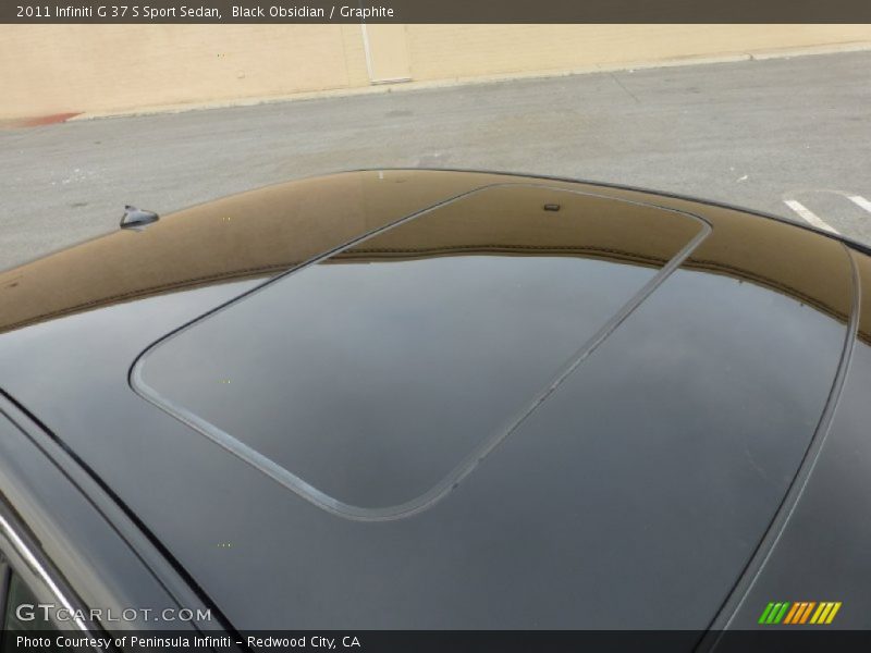 Black Obsidian / Graphite 2011 Infiniti G 37 S Sport Sedan