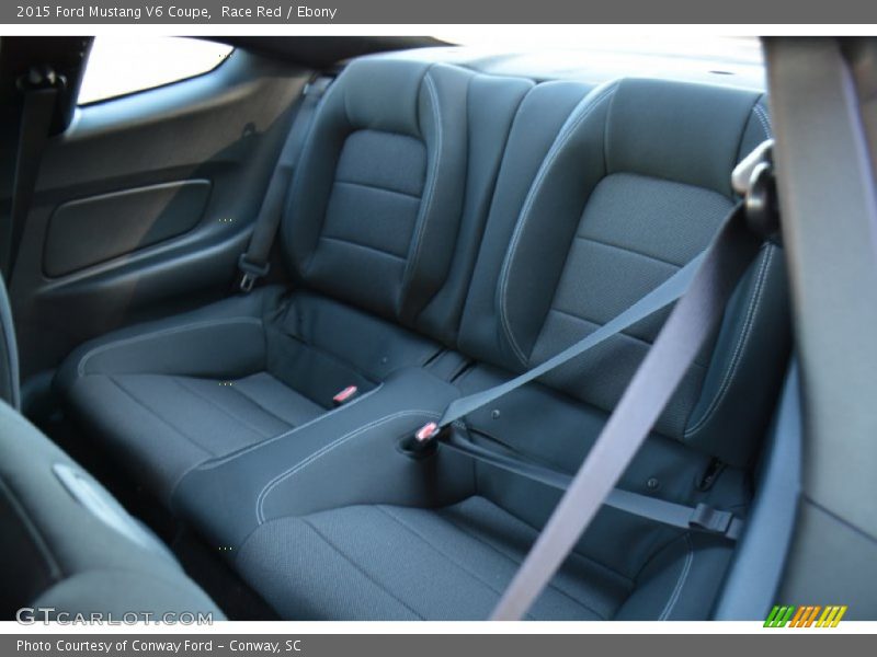 Race Red / Ebony 2015 Ford Mustang V6 Coupe