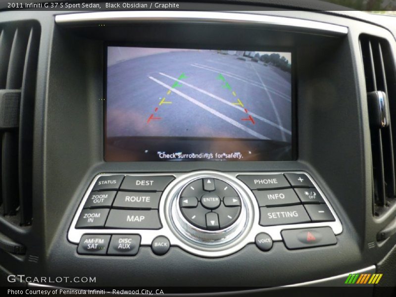 Black Obsidian / Graphite 2011 Infiniti G 37 S Sport Sedan