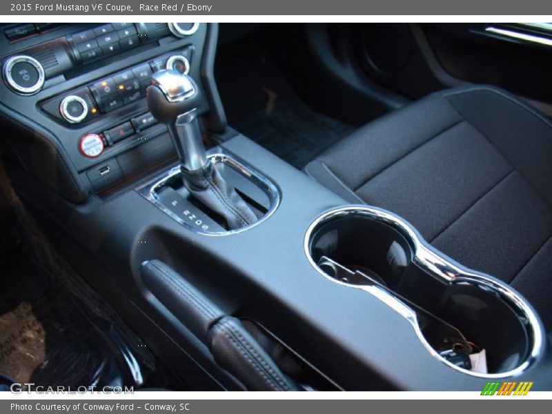 Race Red / Ebony 2015 Ford Mustang V6 Coupe