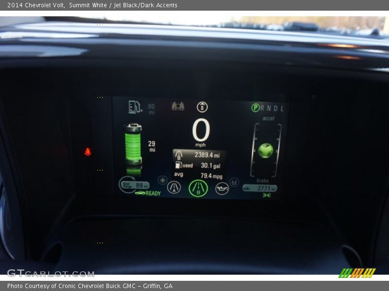 Summit White / Jet Black/Dark Accents 2014 Chevrolet Volt