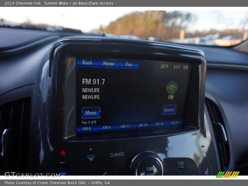 Summit White / Jet Black/Dark Accents 2014 Chevrolet Volt