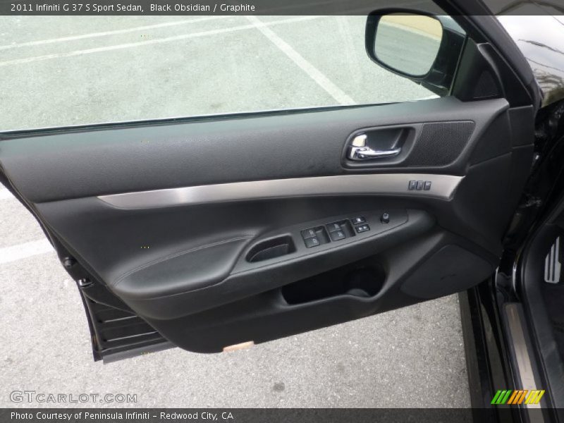 Black Obsidian / Graphite 2011 Infiniti G 37 S Sport Sedan