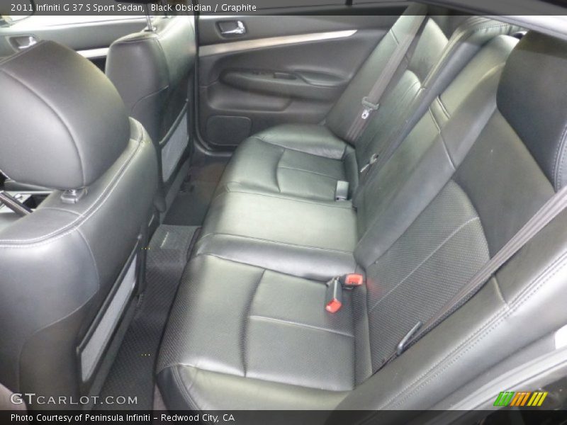Black Obsidian / Graphite 2011 Infiniti G 37 S Sport Sedan