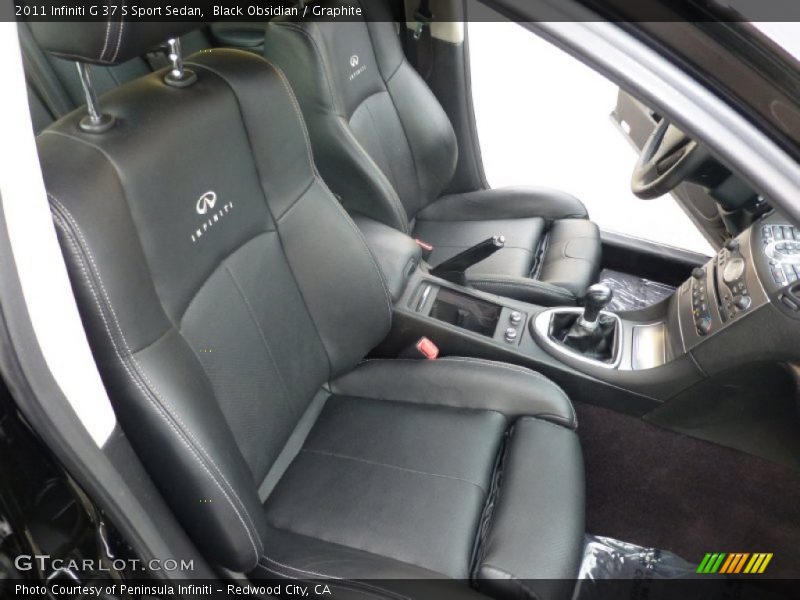 Black Obsidian / Graphite 2011 Infiniti G 37 S Sport Sedan