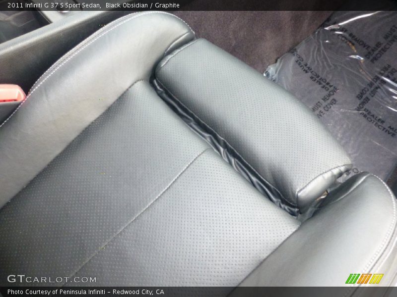 Black Obsidian / Graphite 2011 Infiniti G 37 S Sport Sedan