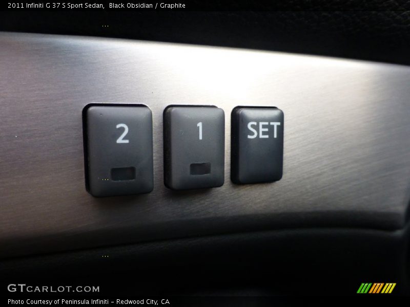 Black Obsidian / Graphite 2011 Infiniti G 37 S Sport Sedan